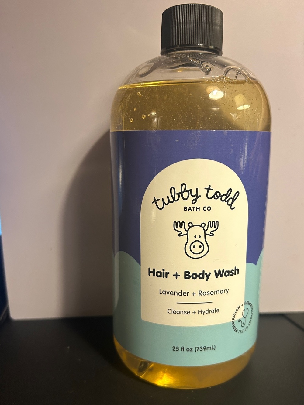 TUBBY TODD Hair + Body Wash, Baby Shampoo and Body Wash Gentle, Natural Baby Was
